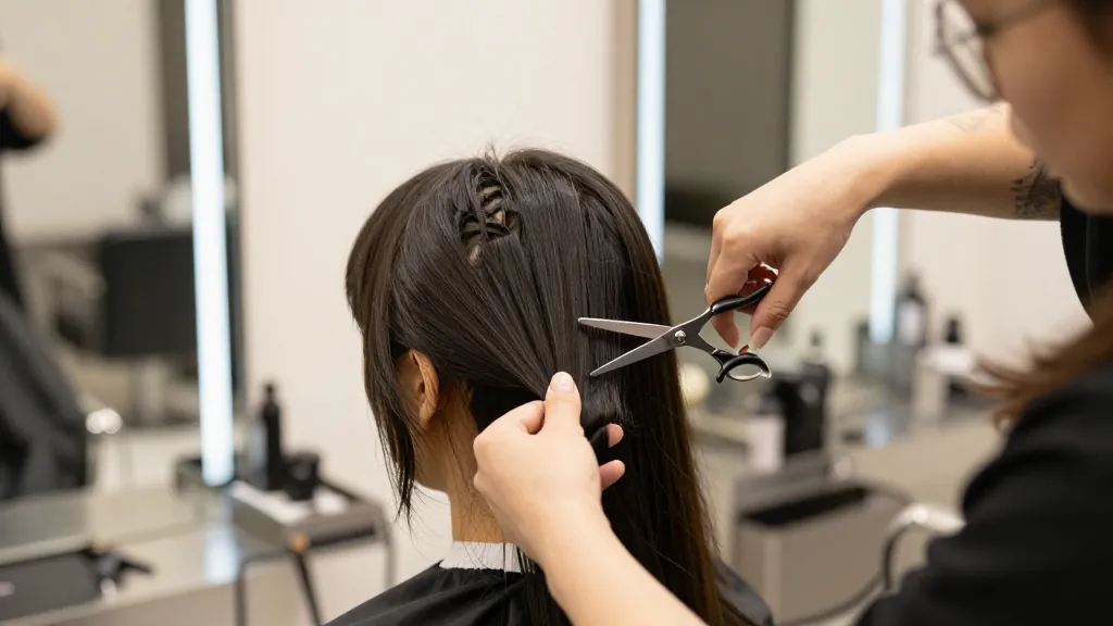 Damen- und Herrenschnitt